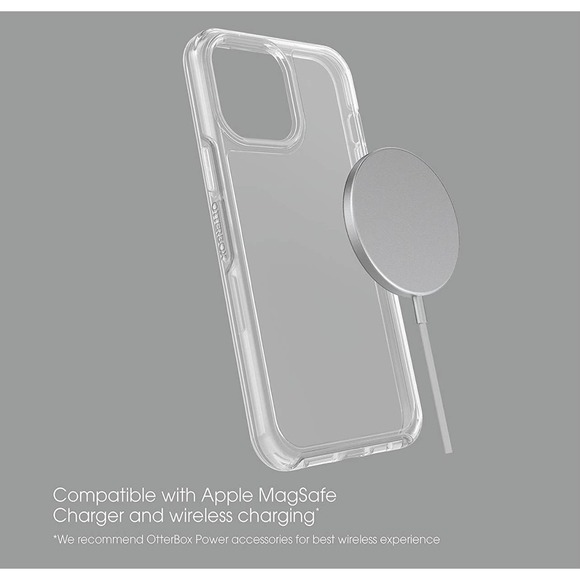 Otterbox symmetry clear series case for iphone 13 pro max & iphone 12 Pro max - - Picture 2 of 5